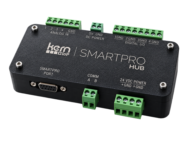 KERN IoP SMARTPRO Hub, equipo para integrar información adquirida en planta.